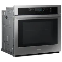 Samsung 30" 5.1 Cu. Ft. Self-Clean Electric Wall Oven (NV51T5512SS/AC) - Stainless Steel