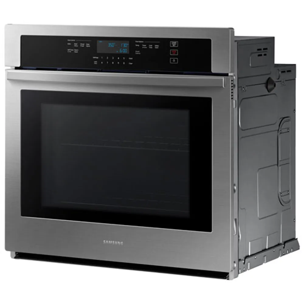 Samsung 30" 5.1 Cu. Ft. Self-Clean Electric Wall Oven (NV51T5512SS/AC) - Stainless Steel