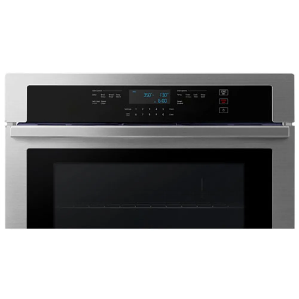 Samsung 30" 5.1 Cu. Ft. Self-Clean Electric Wall Oven (NV51T5512SS/AC) - Stainless Steel