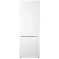 Open Box - Insignia 24" 11.5 Cu. Ft. Bottom Freezer Refrigerator (NS-RBM11WH2-C) - White - Perfect Condition