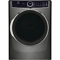 Sécheuse électrique à vapeur de 8 pi³ d'Electrolux (ELFE763CAT) - Gris - Boîte ouverte