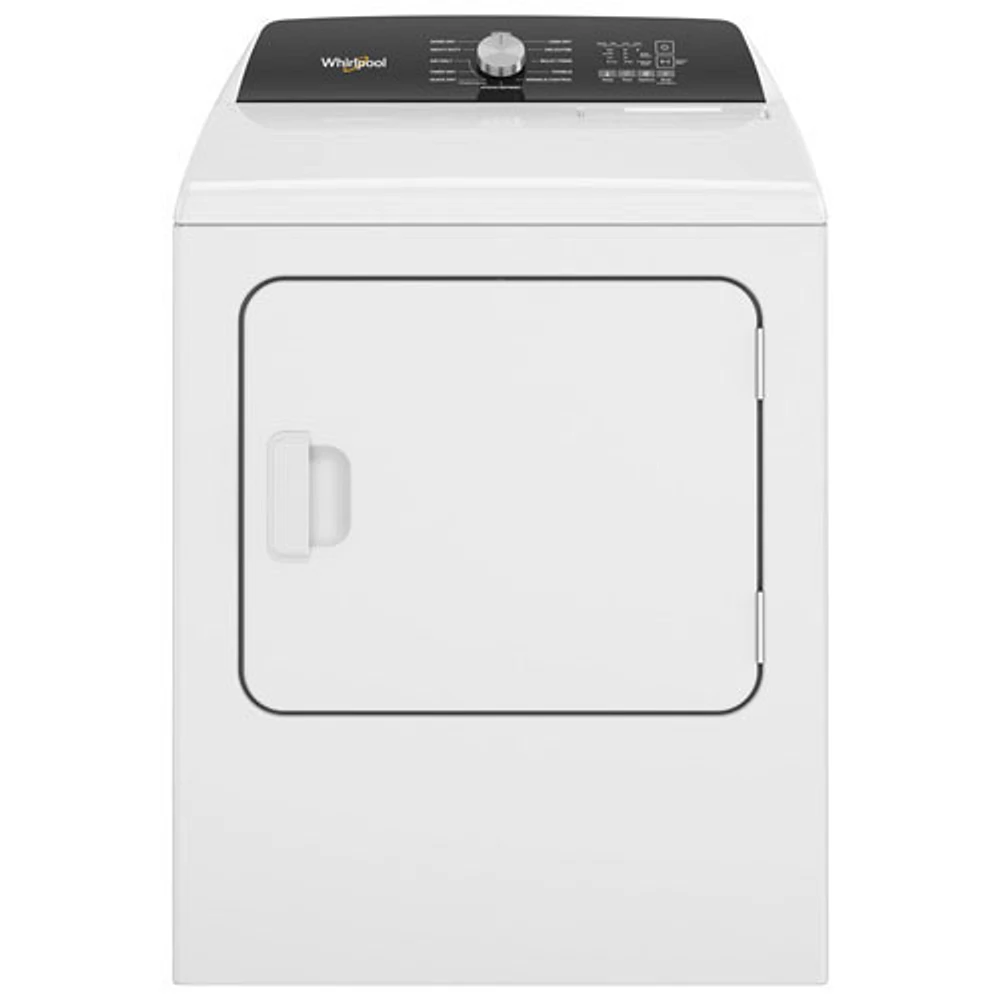 Sécheuse électrique à vapeur de 7 pi³ de Whirlpool (YWED5050LW) - Blanc - Boîte ouverte - Parfait état