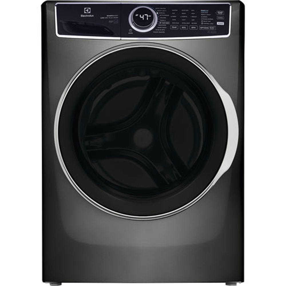 Electrolux 5.2 Cu. Ft. HE Front Load Steam Washer (ELFW7637AT) -Grey -Open Box -Scratch & Dent