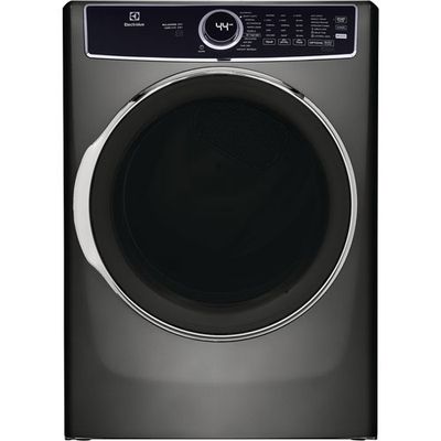 Electrolux 8.0 Cu. Ft. Electric Steam Dryer (ELFE763CAT) - Grey - Open Box - Scratch & Dent