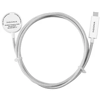 Insignia 1.2m (4 ft.) Magnetic Apple Watch Charger to USB-C Cable - Only at Best Buy