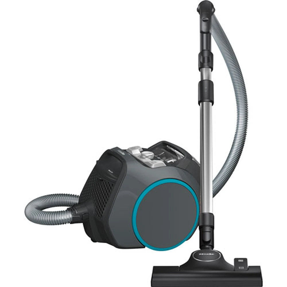 Aspirateur-traîneau compact sans sac Boost CX1 de Miele - Gris graphite/Bleu