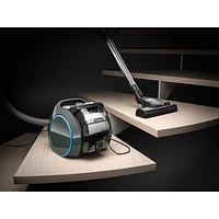 Aspirateur-traîneau compact sans sac Boost CX1 de Miele - Gris graphite/Bleu