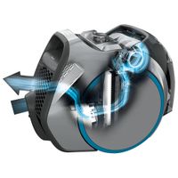 Miele Boost CX1 Compact Bagless Canister Vacuum - Graphite Grey/Blue