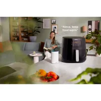 Philips Essential Connected XL Air Fryer - 1.2 kg/6.5Qt - Black