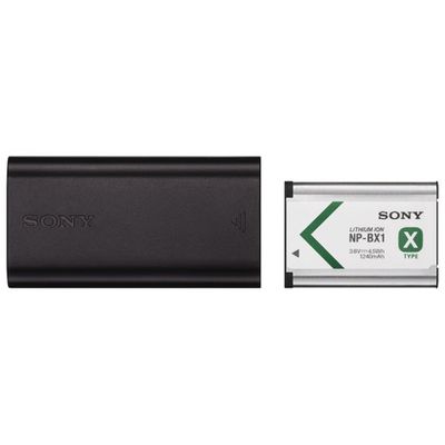 Sony Handy Travel Charger Kit for NP-BX1 X-Type Lithium-Ion Rechargeable Battery