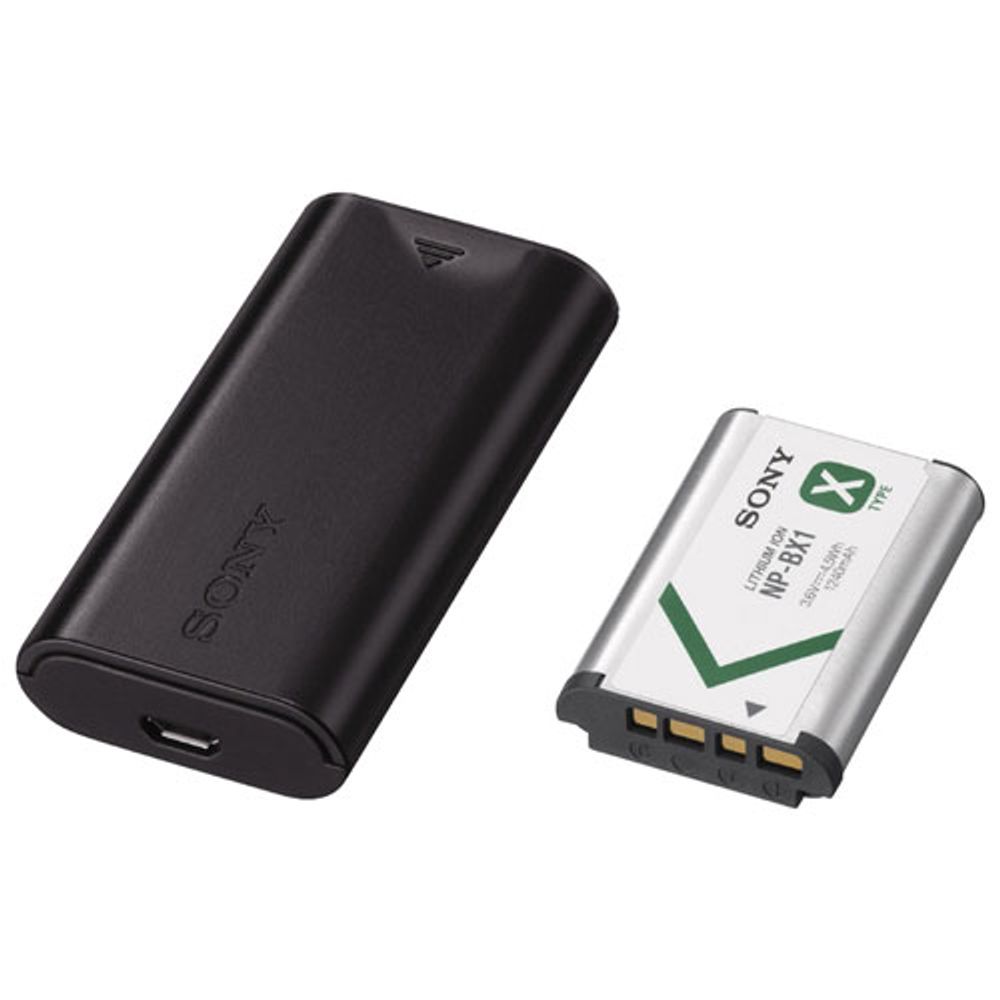 Sony Handy Travel Charger Kit for NP-BX1 X-Type Lithium-Ion Rechargeable Battery