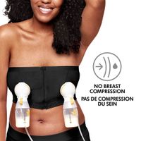 Medela Hands-Free Pumping Bustier - XLarge - Black