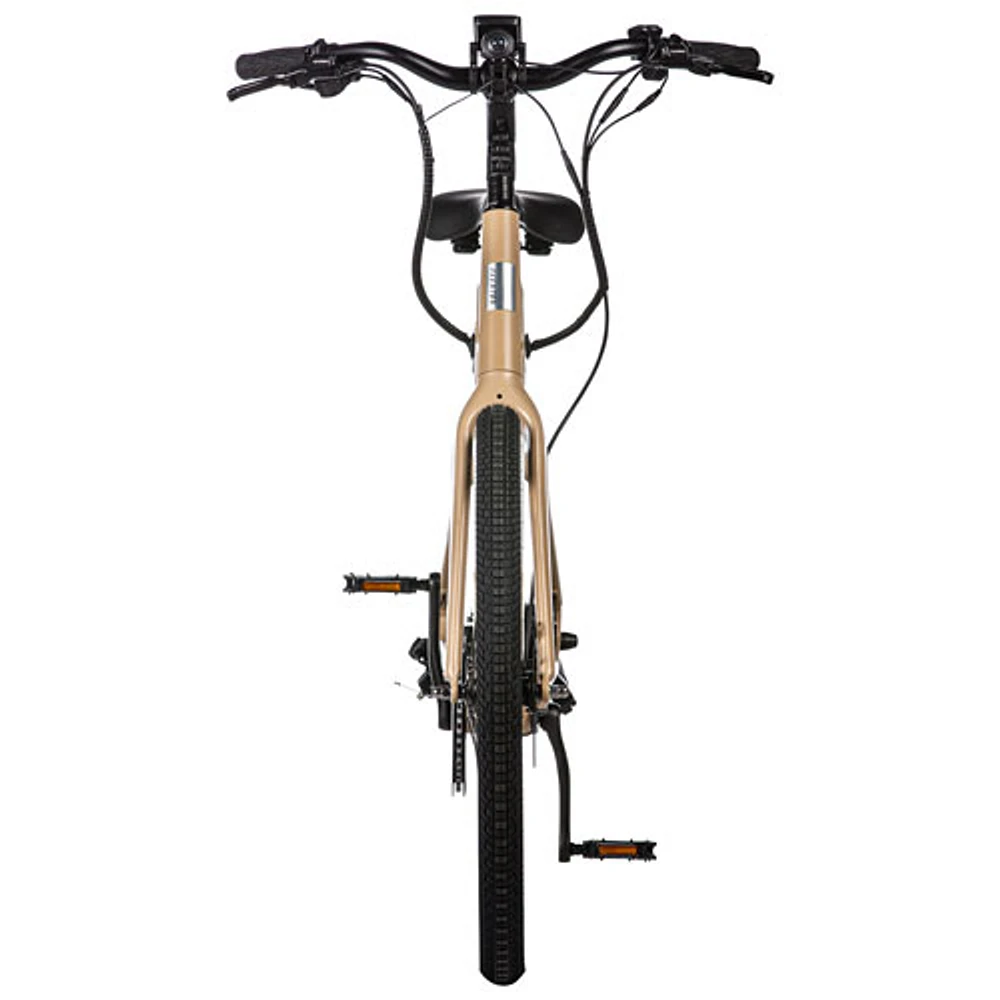 Aventon Pace 500V2 - 500 W Electric City Bike with up to 65km Battery Range - Large - Sand