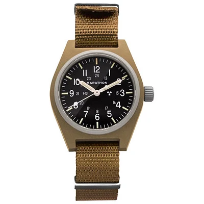 Marathon General Purpose Mechanical 34mm Watch - Desert Tan/Black