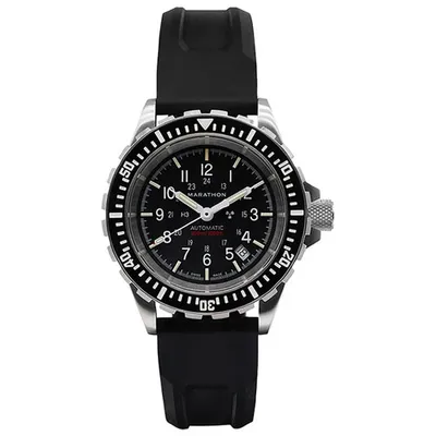 Marathon Search & Rescue Diver 41mm Automatic Watch - Black