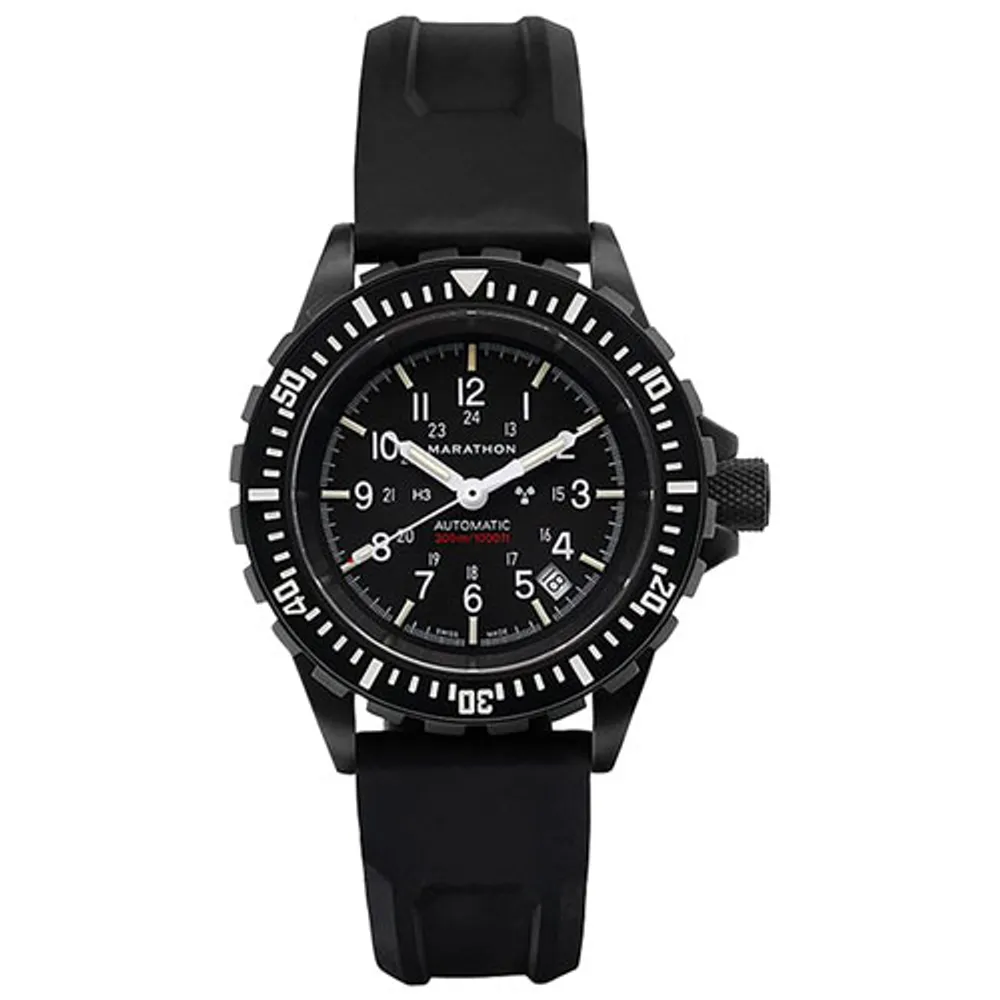 Marathon Anthracite Diver 41mm Automatic Watch - Black