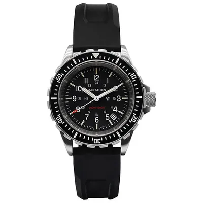 Marathon Search & Rescue Diver Quartz 41mm Watch - Black