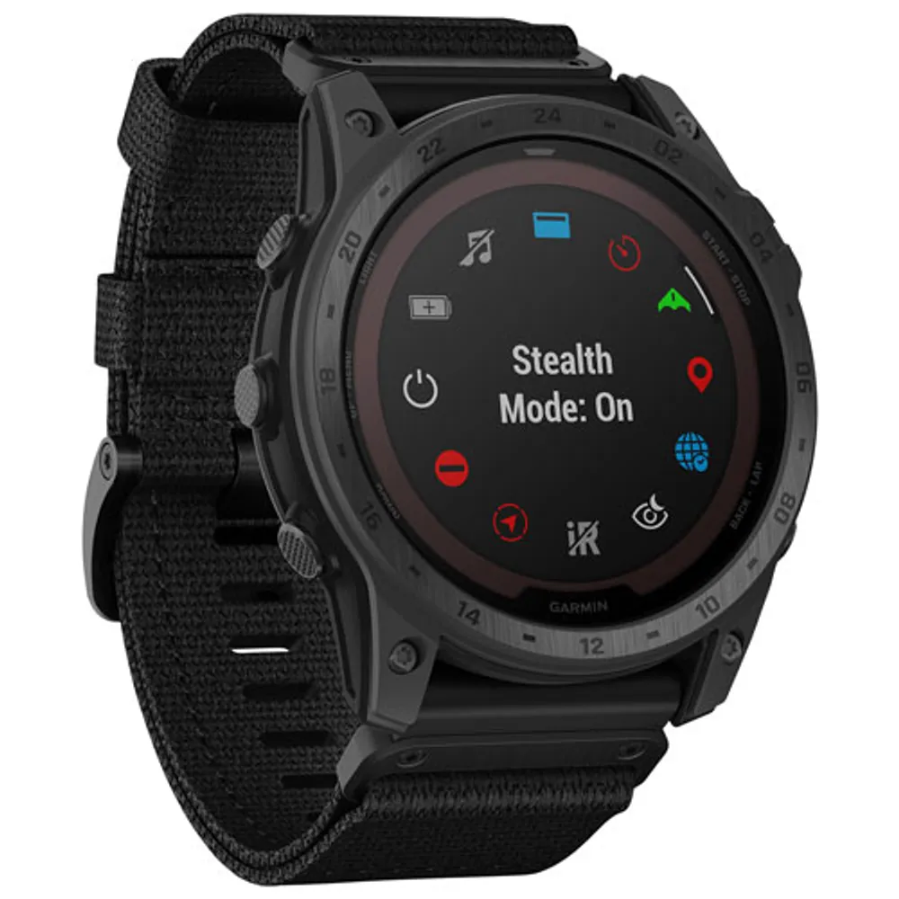 Garmin tactix 7 Standard Tactical 51mm Bluetooth Multisport Smartwatch - Black