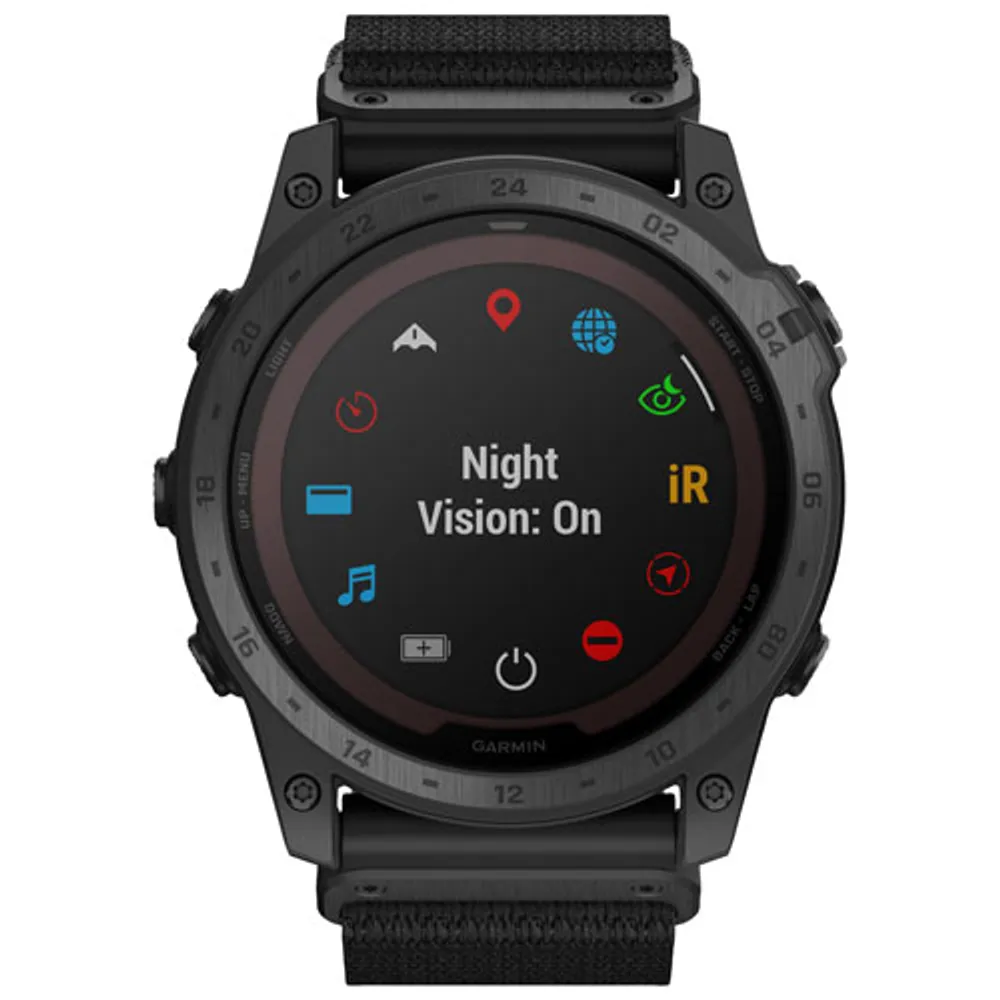 Garmin tactix 7 Standard Tactical 51mm Bluetooth Multisport Smartwatch - Black