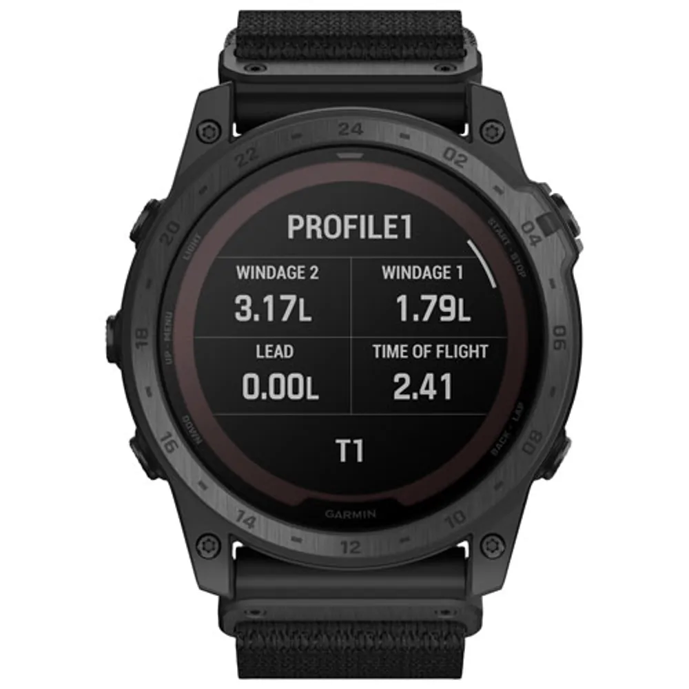 Garmin tactix 7 Pro Ballistics Edition 51mm Bluetooth Multisport Smartwatch - Black