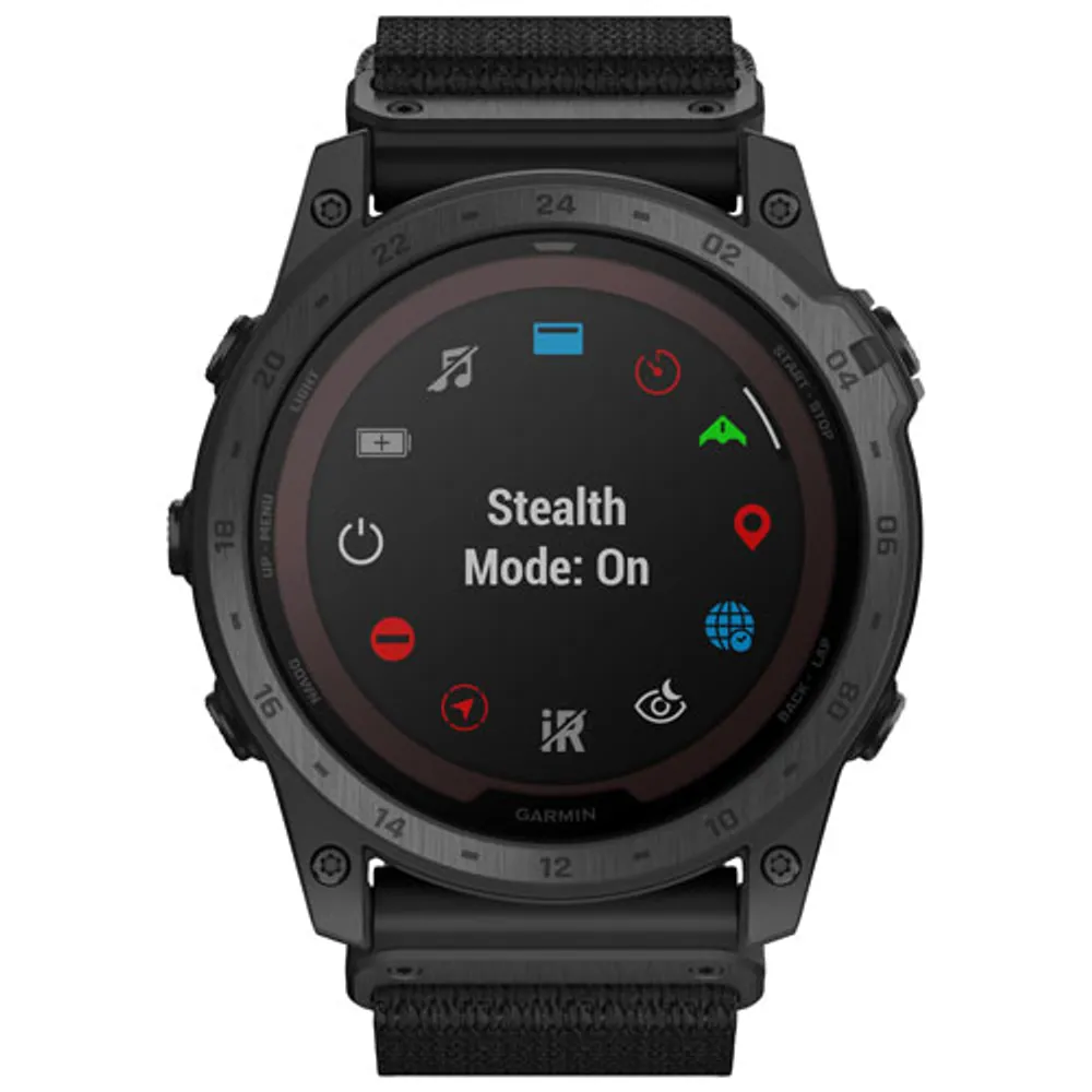 Garmin tactix 7 Pro Ballistics Edition 51mm Bluetooth Multisport Smartwatch - Black