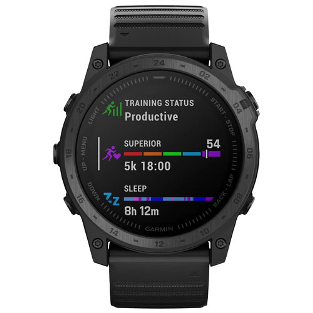 Garmin tactix 7 Pro 51mm Bluetooth Multisport Smartwatch - Black