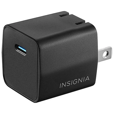 Insignia 20W USB-C Wall Charger - Black - Only at Best Buy