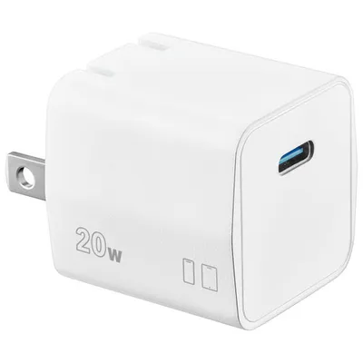 Insignia 20W USB-C Wall Charger - White