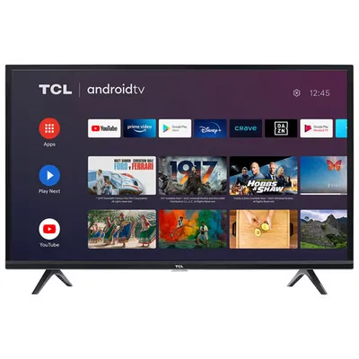 Refurbished (Good) - TCL 3Series 40" 1080p HD HDR LED Android Smart TV (40S334CAB) 2021