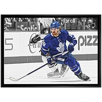 Frameworth Toronto Maple Leafs: William Nylander Framed Canvas (20x29")