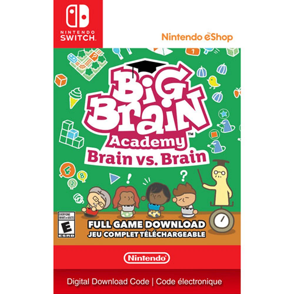 Big Brain Academy: Brain vs. Brain (Switch) - Téléchargement numérique