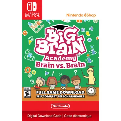 Big Brain Academy: Brain vs. Brain (Switch) - Digital Download