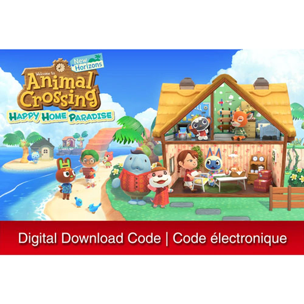 Animal Crossing: New Horizons - Happy Home Paradise (Switch) - Téléchargement numérique