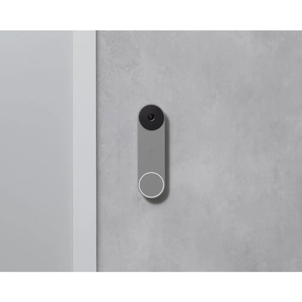 Google Nest Wire-Free Video Doorbell - Ash