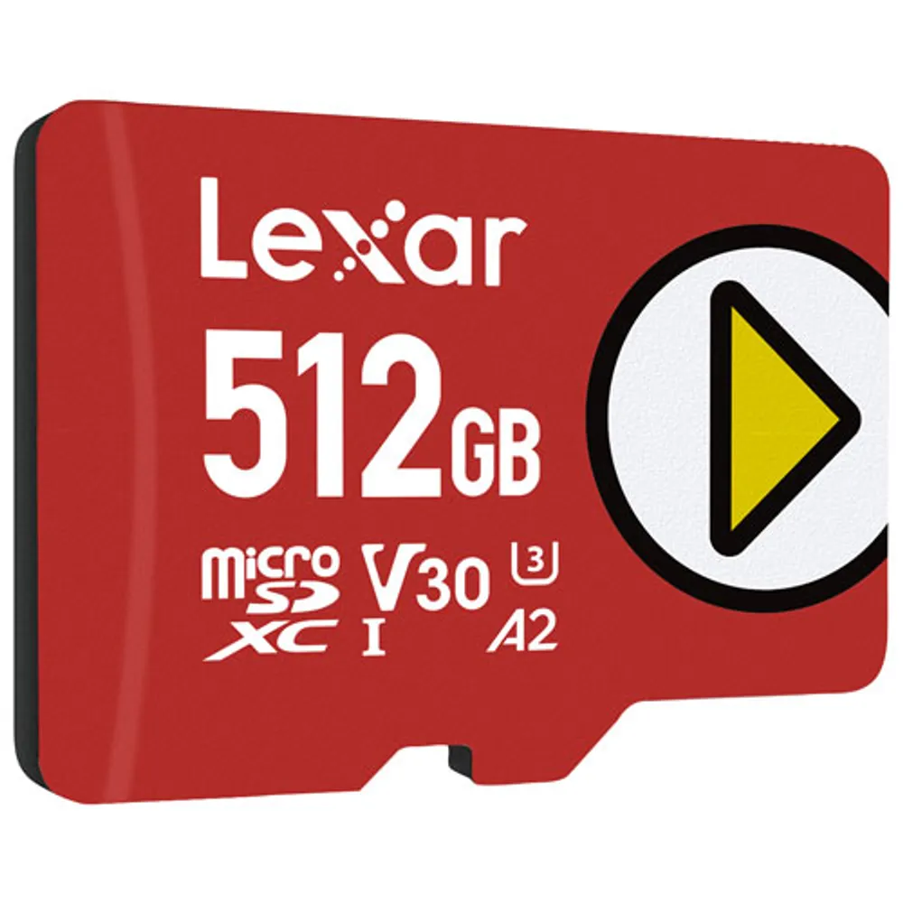 Lexar Play 512GB 150 MB/s microSD Memory Card