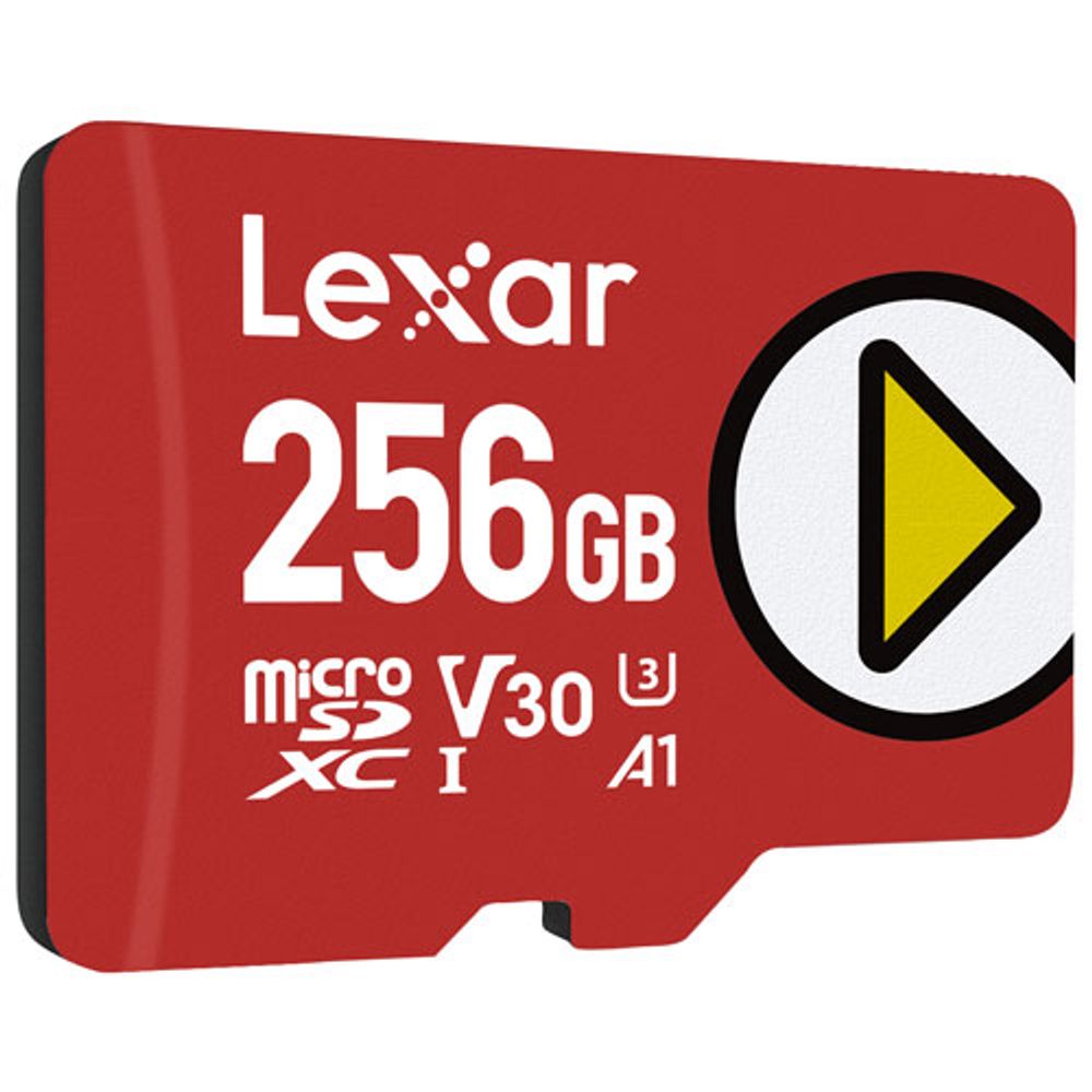 Lexar PLAY 256GB 150MB/s microSDXC Memory Card