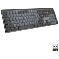 Logitech MX Mechanical Wireless Full-size Backlit Clicky Keyboard - Graphite