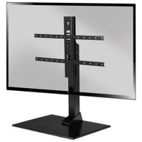 Sanus Systems Table Top TV Stand with 40" - 86" Swivel TV Mount - Black