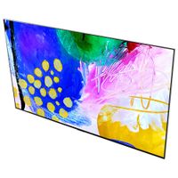 LG 83" G2 4K UHD HDR OLED webOS Evo Gallery Smart TV (OLED83G2PUA) - 2022 - Satin Silver