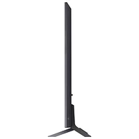 Téléviseur intelligent webOS HDR QNED UHD 4K de 86 po de LG (86QNED85UQA) - 2022 - Argenté titane foncé/Bleu cendré