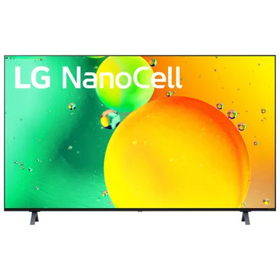 LG NanoCell 65" 4K UHD HDR LED webOS Smart TV (65NANO75UQA) - 2022 - Ashed Blue