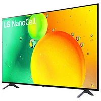 Téléviseur intelligent webOS HDR DEL UHD 4K de 65 po NanoCell de LG (65NANO75UQA) - 2022 - Bleu cendré