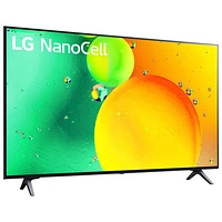 Téléviseur intelligent webOS HDR DEL UHD 4K de 43 po NanoCell de LG (43NANO75UQA) - 2022 - Bleu cendré