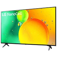 Téléviseur intelligent webOS HDR DEL UHD 4K de 43 po NanoCell de LG (43NANO75UQA) - 2022 - Bleu cendré