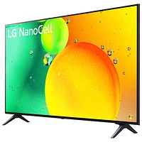 Téléviseur intelligent webOS HDR DEL UHD 4K de 43 po NanoCell de LG (43NANO75UQA) - 2022 - Bleu cendré