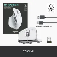 Logitech MX Master 3S Wireless Darkfield Mouse