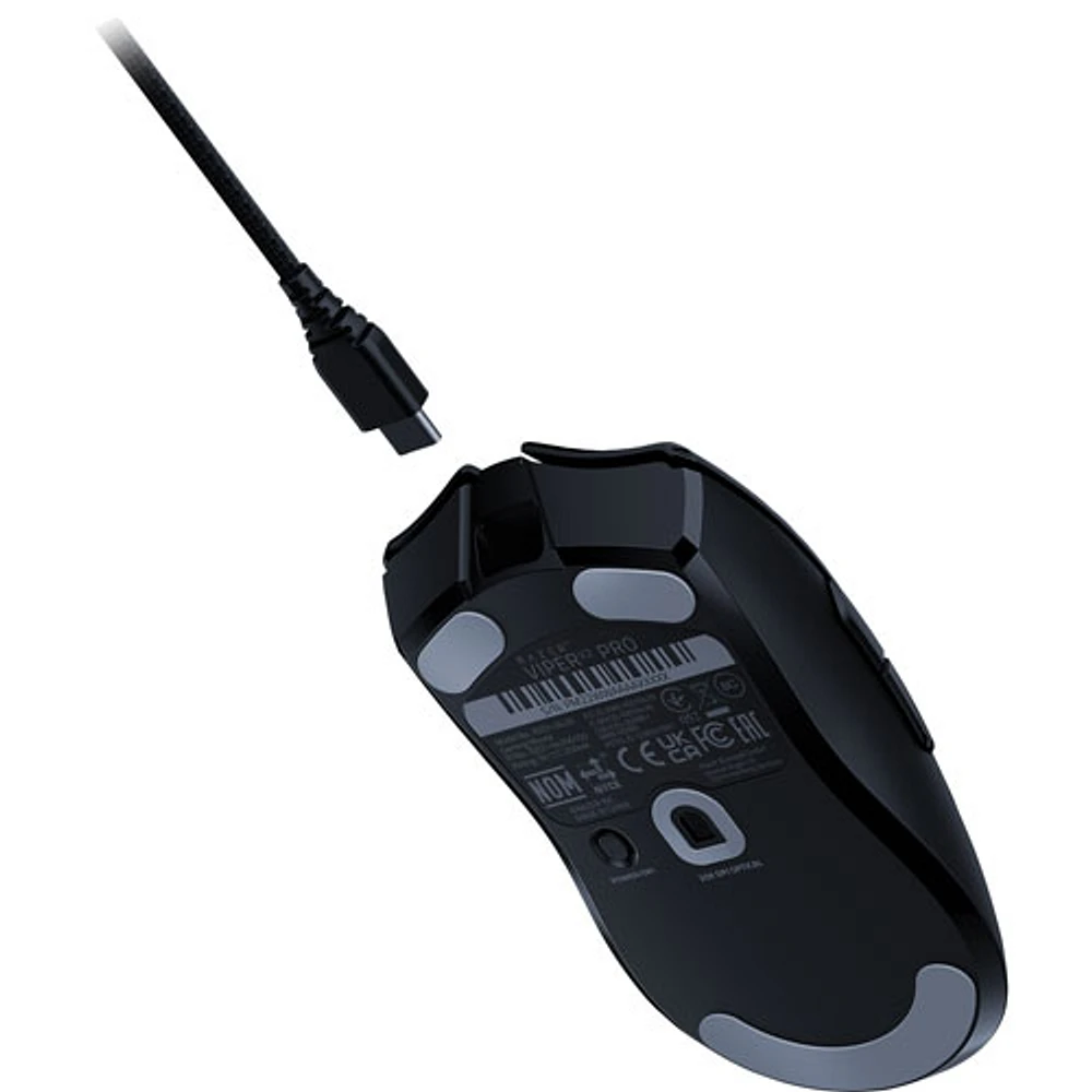 Souris de jeu sans fil de 3200 ppp Viper V2 Pro de Razer - Noir