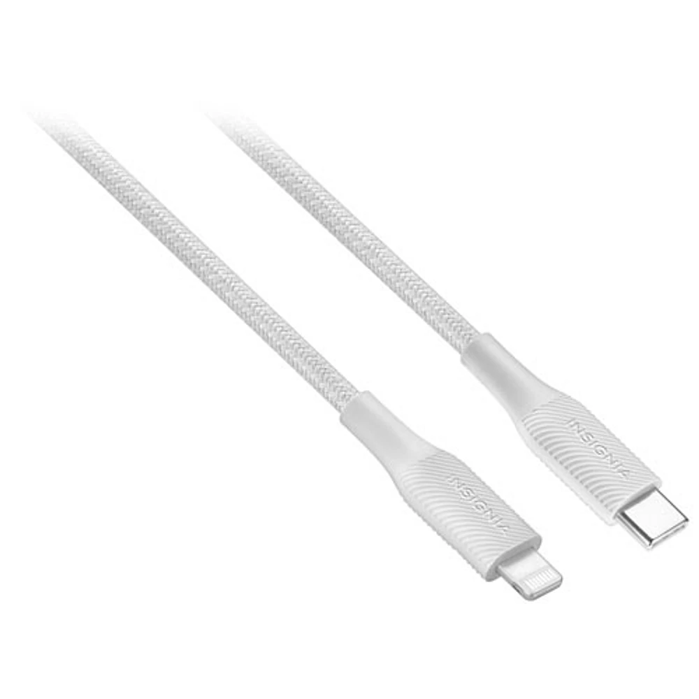 Insignia 1.8m (5.9 ft.) USB-C to Lightning Cable (NS-MCLC6WH23-C) - White