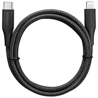 Insignia 1.2m (3.9 ft.) USB-C to Lightning Cable (NS-MCLC4BK23-C) - Black