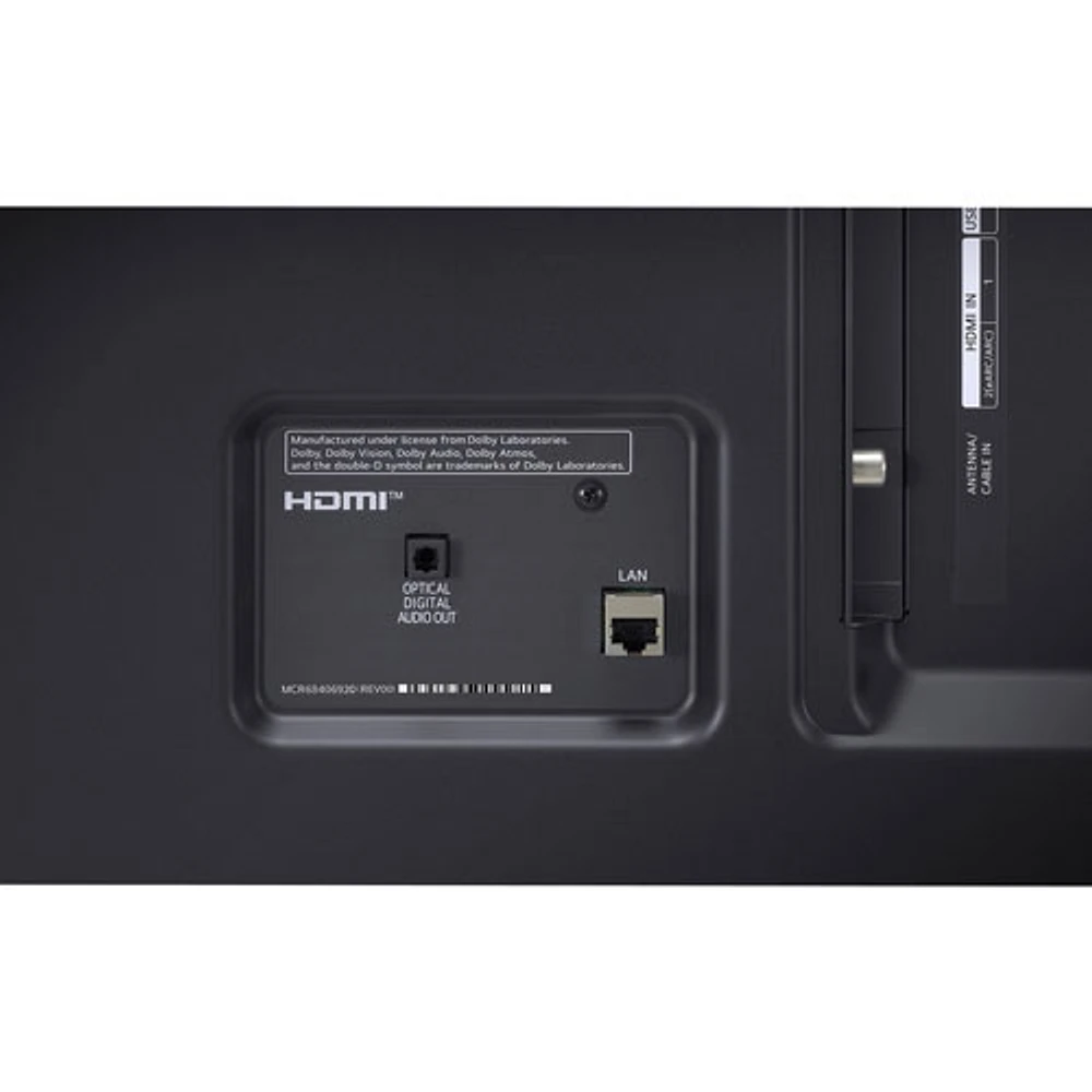 Téléviseur intelligent webOS HDR DEL UHD 4K de 75 po de LG (75UQ7590PUB) - 2022 - Fer gris foncé